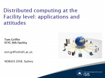 Distributed computing at the Facility level: applications and attitudes