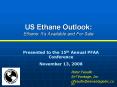 US Ethane Outlook: Ethane: Its Available and For Sale