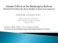 Seismic Effects of the Bankruptcy Reform Did BAPCPA Burst the House Bubble PowerPoint PPT Presentation