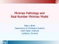 Minimax Pathology and RealNumber Minimax Model PowerPoint PPT Presentation