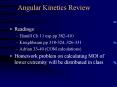Angular Kinetics Review PowerPoint PPT Presentation