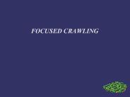 FOCUSED CRAWLING