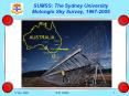 SUMSS: The Sydney University Molonglo Sky Survey, 19972005 PowerPoint PPT Presentation