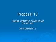 Proposal 13