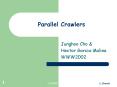 Parallel Crawlers PowerPoint PPT Presentation