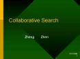 Collaborative Search PowerPoint PPT Presentation
