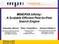 Minerva Infinity: A Scalable Efficient Peer-to-Peer Search Engine PowerPoint PPT Presentation