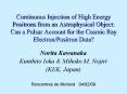 Continuous Injection of High Energy Positrons from an Astrophysical Object: Can a Pulsar Account for PowerPoint PPT Presentation