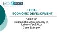 LOCAL ECONOMIC DEVELOPMENT PowerPoint PPT Presentation