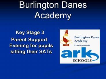 Burlington Danes Academy