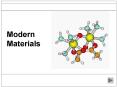 Modern Materials PowerPoint PPT Presentation