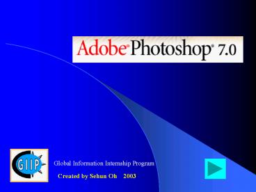 Global Information Internship Program