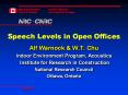 Speech Levels in Open Offices PowerPoint PPT Presentation