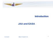 JAA and EASA