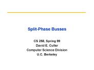 Split-Phase Busses