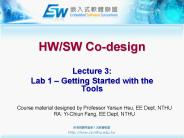 HWSW Codesign