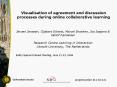 Visualisation of agreement and discussion processes during online collaborative learning PowerPoint PPT Presentation