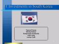 IT Investments in South Korea PowerPoint PPT Presentation