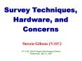 Survey Techniques, PowerPoint PPT Presentation