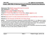 Draft 1 Security change proposal
