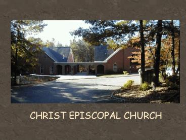 CHRIST EPISCOPAL CHURCH