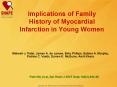 Implications of Family History of Myocardial Infarction in Young Women PowerPoint PPT Presentation