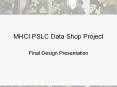 MHCI PSLC Data Shop Project PowerPoint PPT Presentation