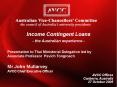 Income Contingent Loans the Australian experience
