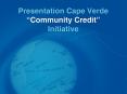 Cape Verde Community Credit