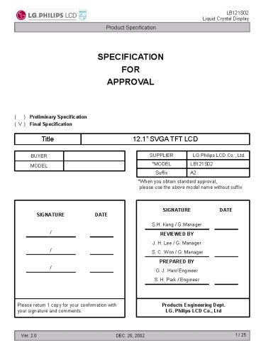 SPECIFICATION