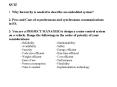 QUIZ 1' Why hierarchy is needed to describe an embedded system 2' Pros and Cons of asynchronous and PowerPoint PPT Presentation