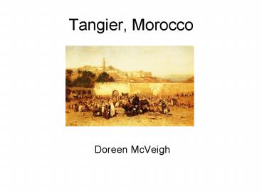 Tangier, Morocco
