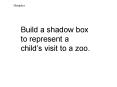 Build a shadow box to represent a PowerPoint PPT Presentation