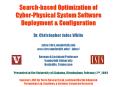 Search-based Optimization of Cyber-Physical System Software Deployment PowerPoint PPT Presentation