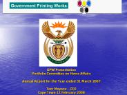 HOME AFFAIRS  HIGH SECURITY DOCUMENTS