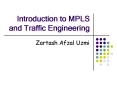 Introduction to MPLS and Traffic Engineering PowerPoint PPT Presentation