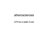 atherosclerosis