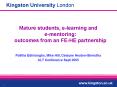 Kingston University London PowerPoint PPT Presentation