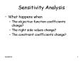 Sensitivity Analysis PowerPoint PPT Presentation