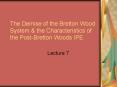 The Demise of the Bretton Wood System PowerPoint PPT Presentation