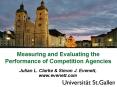Measuring and Evaluating the Performance of Competition Agencies PowerPoint PPT Presentation