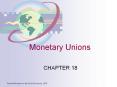 Monetary Unions PowerPoint PPT Presentation