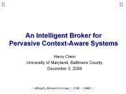 An Intelligent Broker for Pervasive Context-Aware Systems