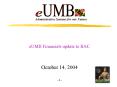 eUMB Financials update to RAC PowerPoint PPT Presentation