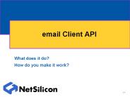 email Client API