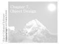 Chapter%207,%20Object%20Design PowerPoint PPT Presentation