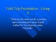Field Trip Presentation  PowerPoint PPT Presentation