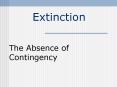 Extinction PowerPoint PPT Presentation