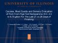 Carcass, Meat Quality and Sensory Evaluation of Pork From Pigs Fed Ractopamine At 0, 4'5 or 6'75 gto PowerPoint PPT Presentation