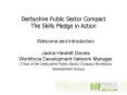 Derbyshire Public Sector Compact The Skills Pledge in Action PowerPoint PPT Presentation